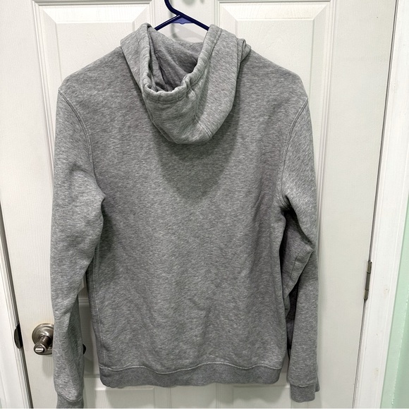 Nike Heathered Gray North Carolina Tar Heels Jordan Basketball Pullover Hoodie - Picture 8 of 9